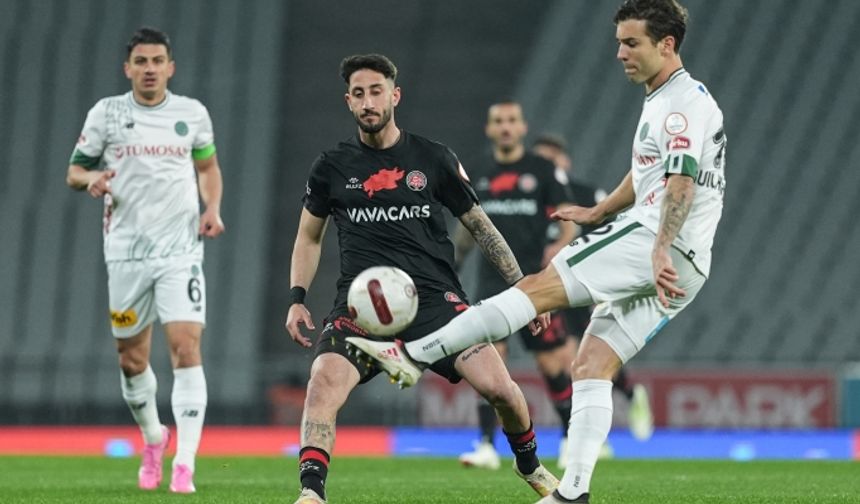 Karagümrük - Konyaspor maçında puanlar paylaşıldı