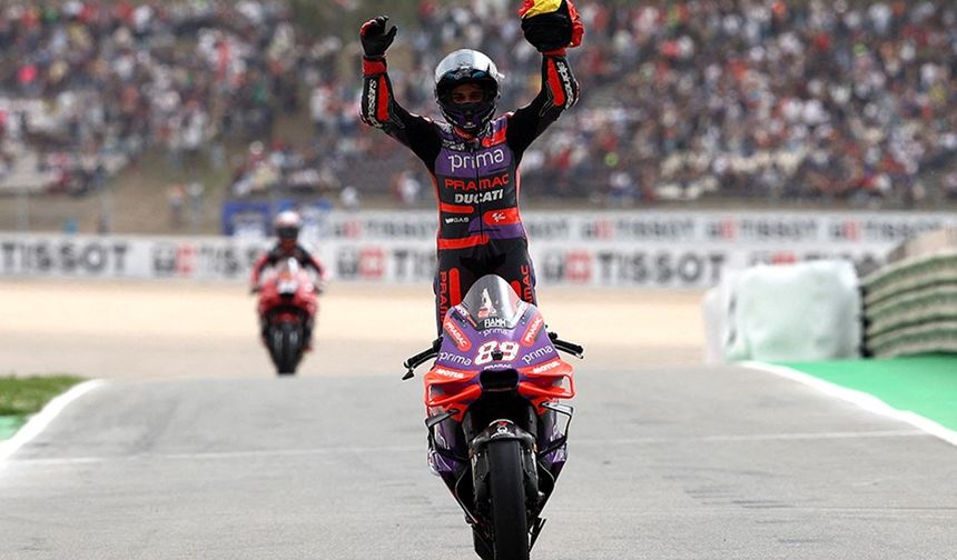MotoGP'de sezonun ikinci yarışını Jorge Martin kazandı