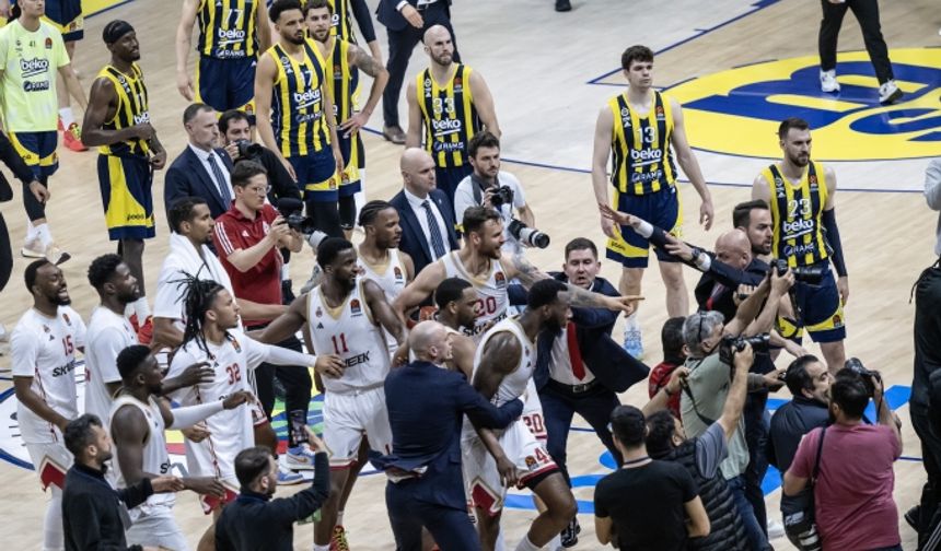 Fenerbahçe Beko - Monaco maçında yaşananlardan sonraki cezalar açıklandı