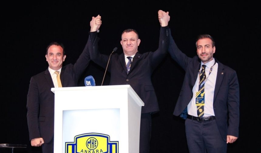 Ankaragücü'nde başkanlık seçimi: İsmail Mert Fırat yeniden seçildi