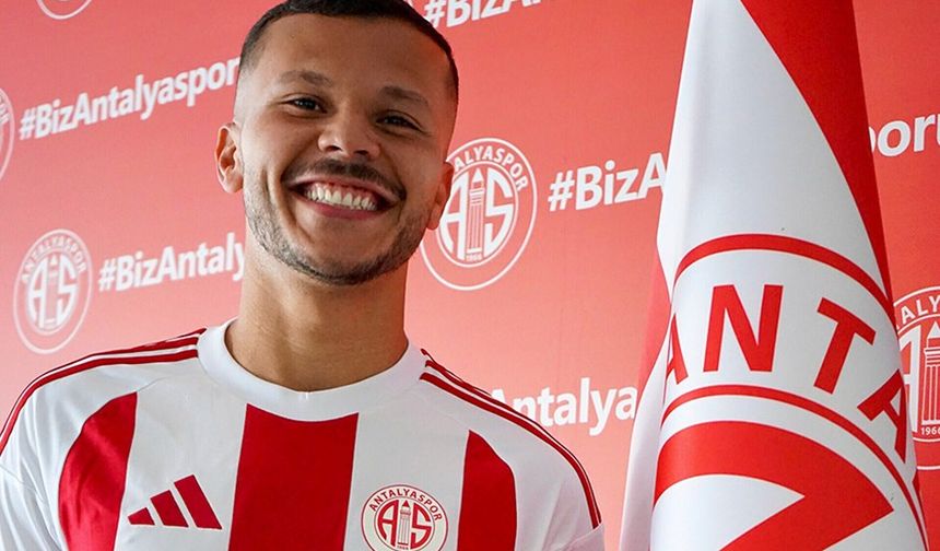 Antalyaspor stopere takviye yaptı:  Brezilyalı oyuncu imza attı