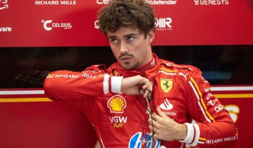 Belçika Grand Prix'nde pole pozisyonu Charles Leclerc'in