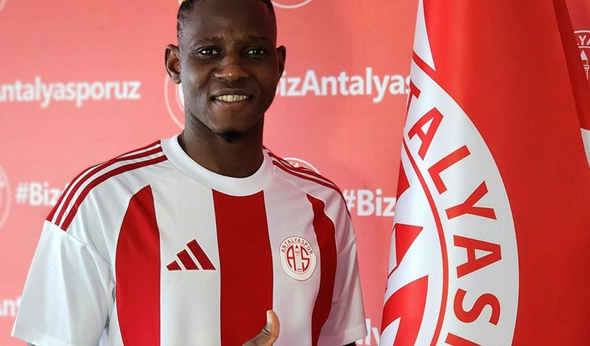 Antalyaspor yeni transferini açıkladı