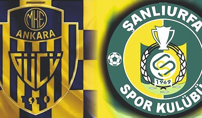 Ankaragücü - Şanlıurfaspor maçı ne zaman, saat kaçta ve hangi kanalda canlı yayınlanacak?