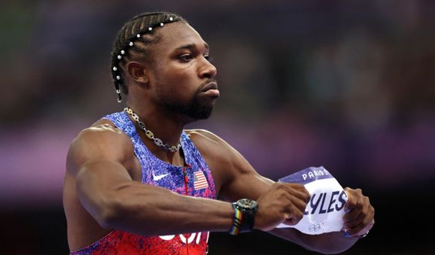 Tarihe geçen 100 metre yarışında zafer Noah Lyles’ın