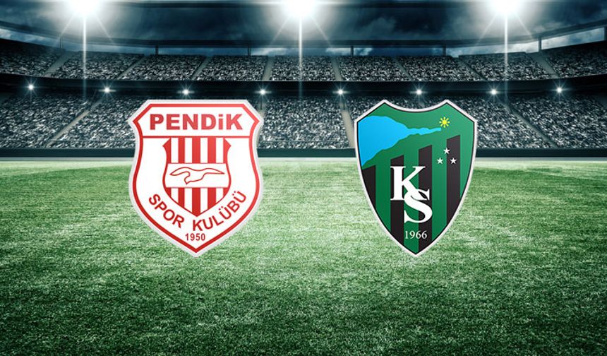 Pendikspor - Kocaelispor maçı canlı izle: Selçuksports, Bein sports, inat tv, netsport canlı şifresiz izle