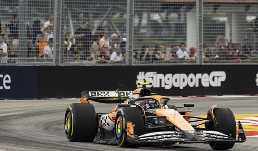 Formula 1 Singapur GP’de zafer Lando Norris’in