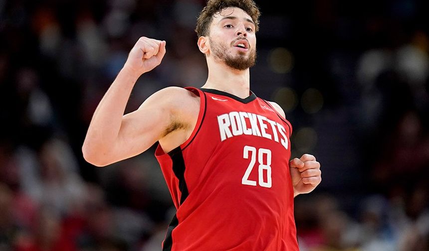 Alperen Şengün'ün yıldızlaştığı Houston Rockets, NBA'de ilk galibiyetini aldı