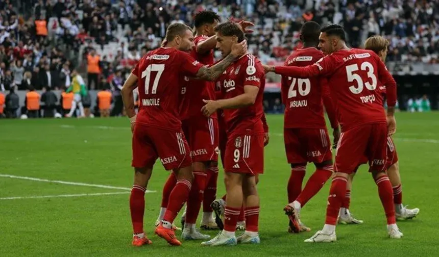 Beşiktaş yıldızlarının golleriyle kazandı!