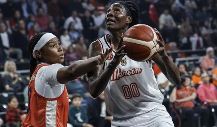 ÇBK Mersin, Tango Bourges Basket evinde devirdi!