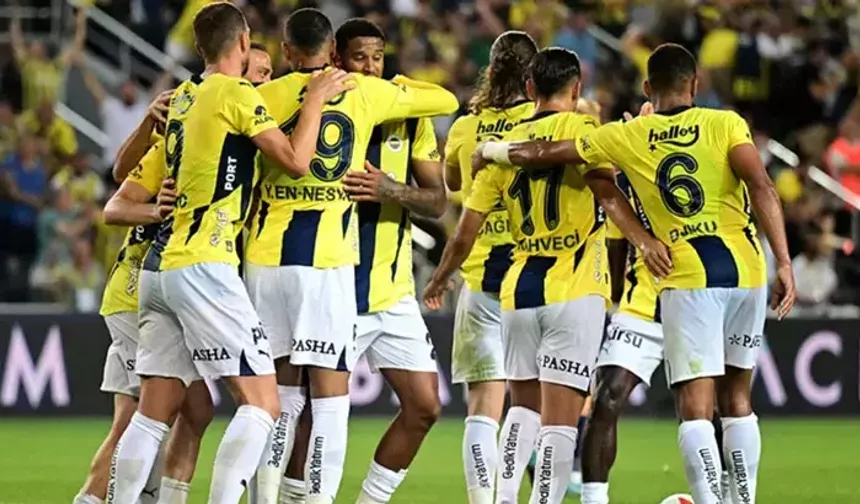 Fenerbahçe - Bodrum FK maçı ilk 11'i belli oldu!