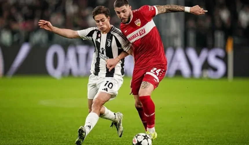 Juventus'a 90+2 şoku! Puanlar Stuttgart'a gitti