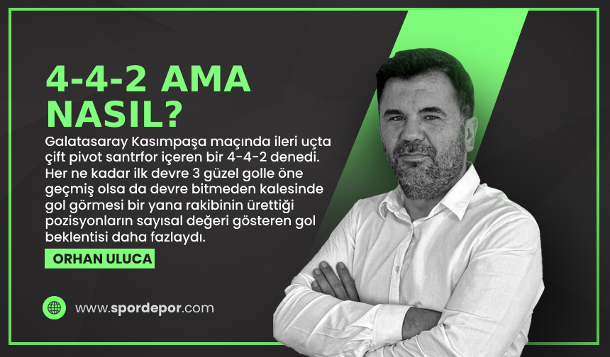 Orhan Uluca yazdı: 4-4-2 ama nasıl?