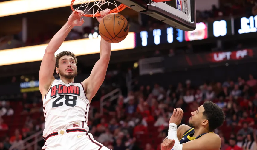 Alperen Şengün durdurulamıyor! Rockets'ın serisine bir double-double daha!