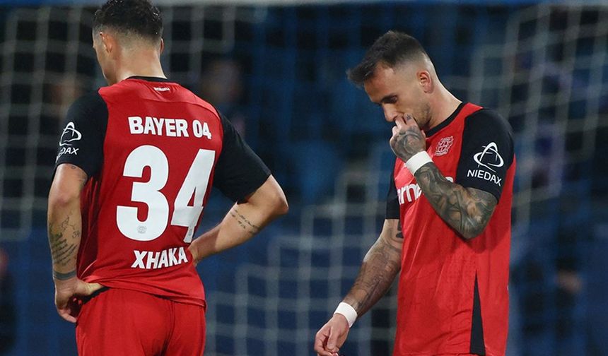 Bayer Leverkusen'de işler iyi gitmiyor!