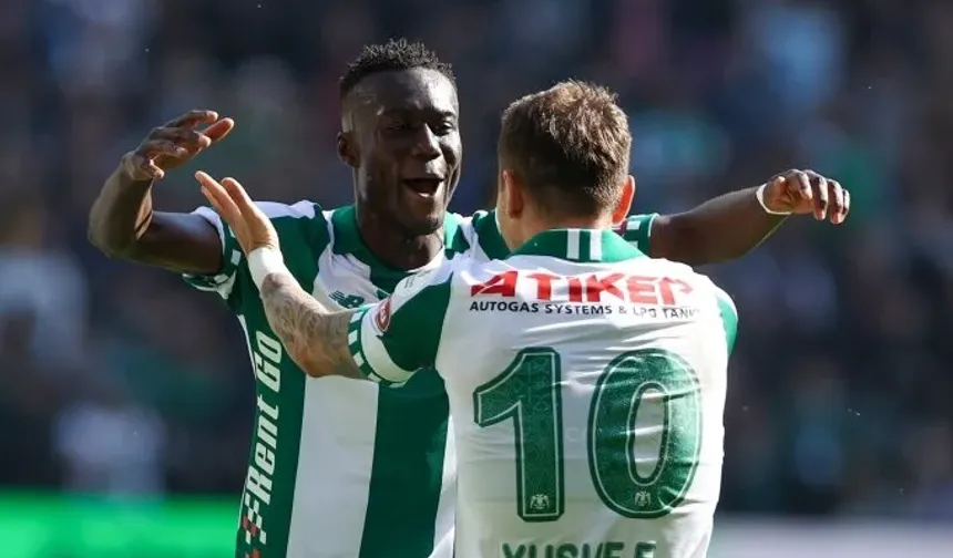 Ndao hat-trick yaparak coştu, Konyaspor kazandı!