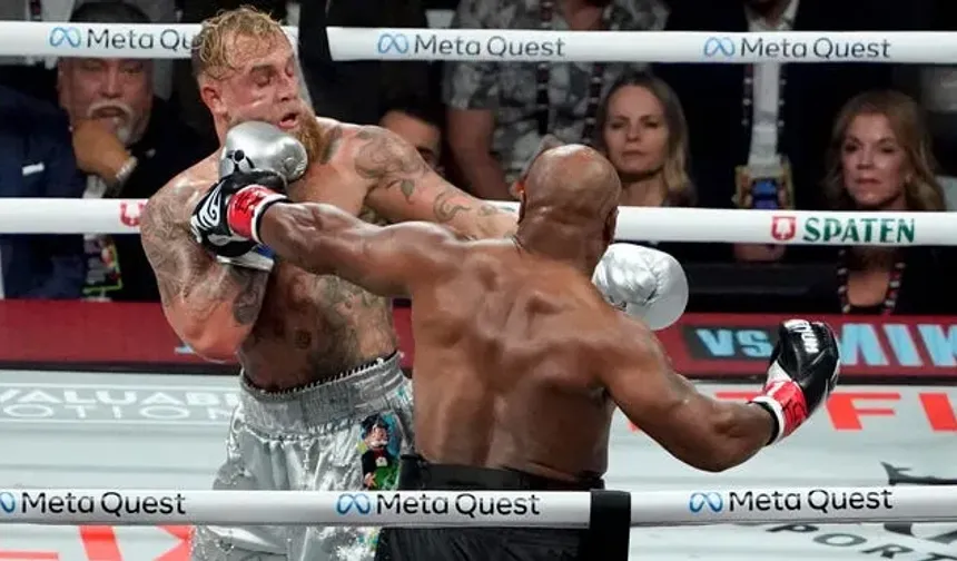 Mike Tyson-Jake Paul boks maçının kazananı belli oldu!