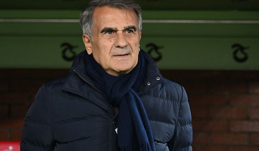 Şenol Güneş: "Pes etmeden devam ediyoruz"