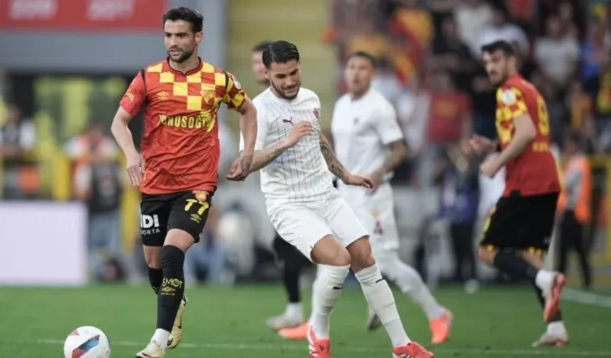 Göztepe küme düşen Hatayspor'a puan kaptırdı!