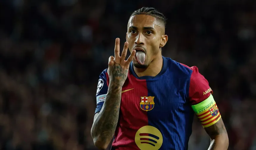 Barcelona, Raphinha ile sözleşme tazeledi!