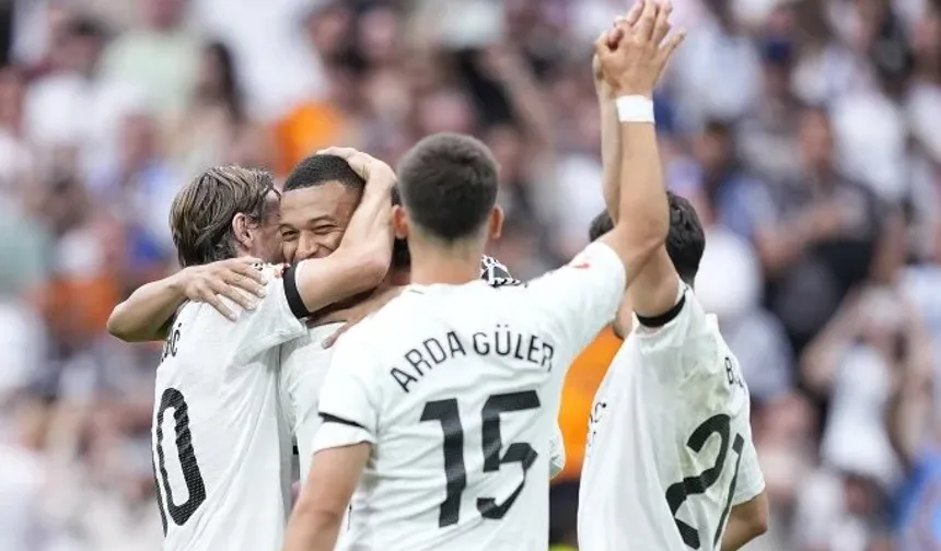 Real Madrid 2 golle kazandı