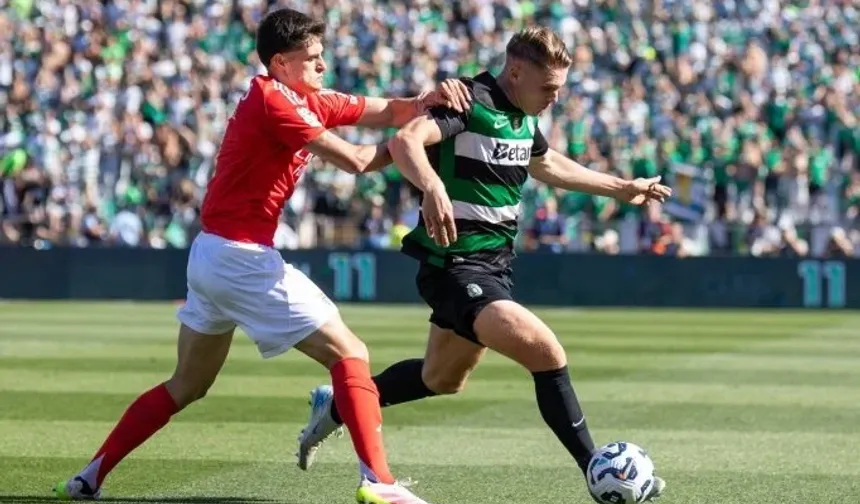 Orkun Kökçü'nün golü yetmedi: Sporting kupaya uzandı!