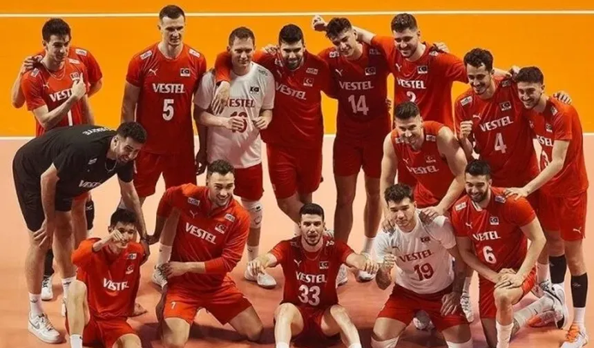 A Milli Erkek Voleybol Takımı, Bulgaristan'ı devirdi!