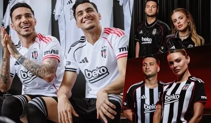 Beşiktaş yeni sezon formalarını satışa sundu
