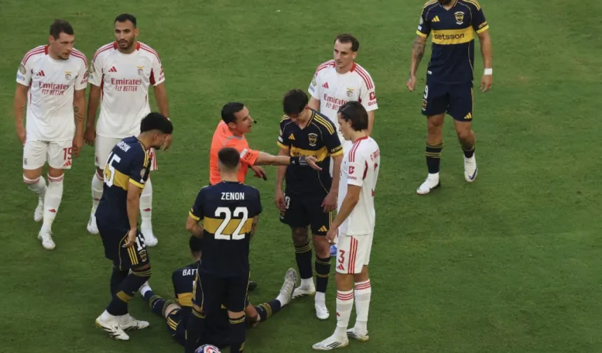 Kerem Aktürkoğlu gerildi! Boca Juniors - Benfica maçı gündem oldu