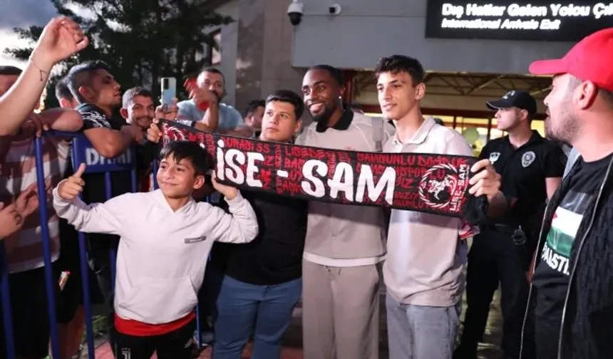 Antoine Makoumbou, Samsun'a geldi