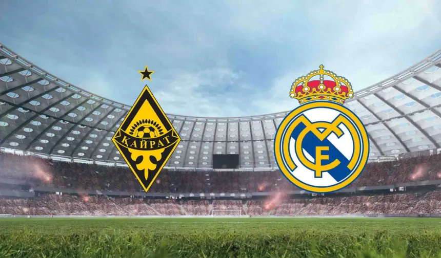 Almaty-Real Madrid maçı ne zaman, saat kaçta, hangi kanalda?
