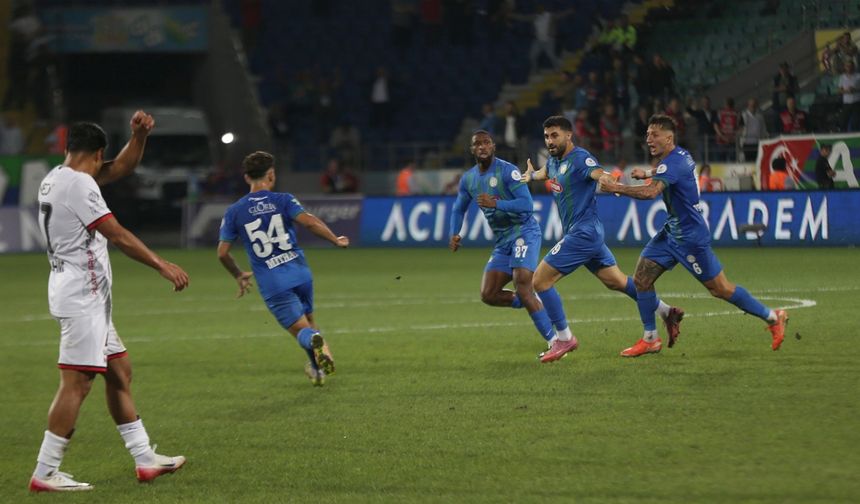 Rizespor’dan son dakika zaferi! Gençlerbirliği’ni 90+3’te geçti