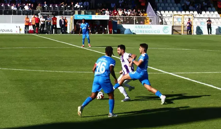 Keçiörengücü nefes kesti! Bodrum FK’yı 2-1 mağlup ederek 3 puanı kaptı