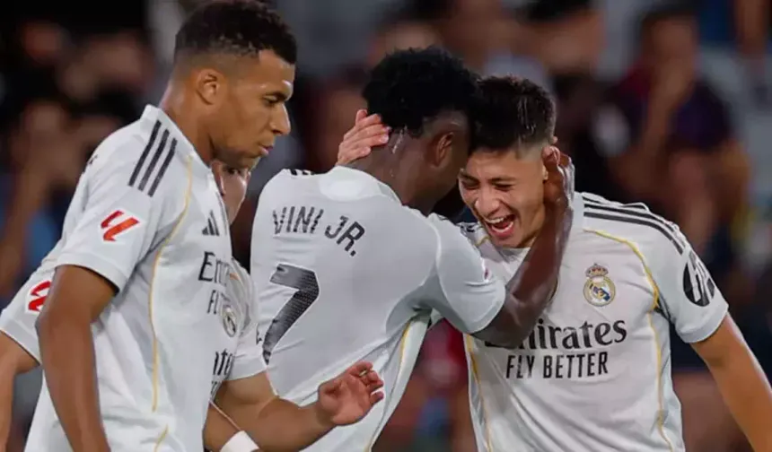 Maestro Arda Güler sahnede! Real Madrid, Levante’yi 4-1 mağlup etti