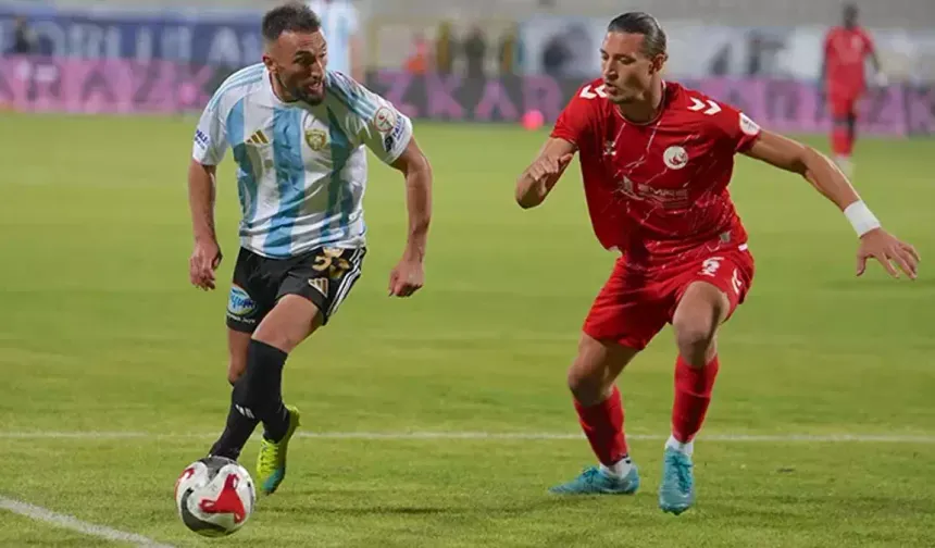 Erzurum erken öne geçti, galibiyeti koruyamadı... Erzurumspor FK - Keçiörengücü maç sonucu 1-1