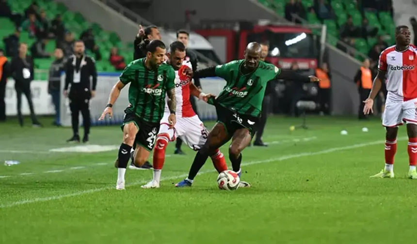 Sakaryaspor ile Sivasspor 0-0 berabere kaldı