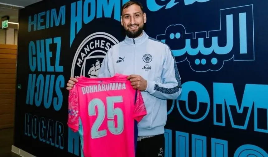 Manchester City, Donnarumma'yı resmen duyurdu!