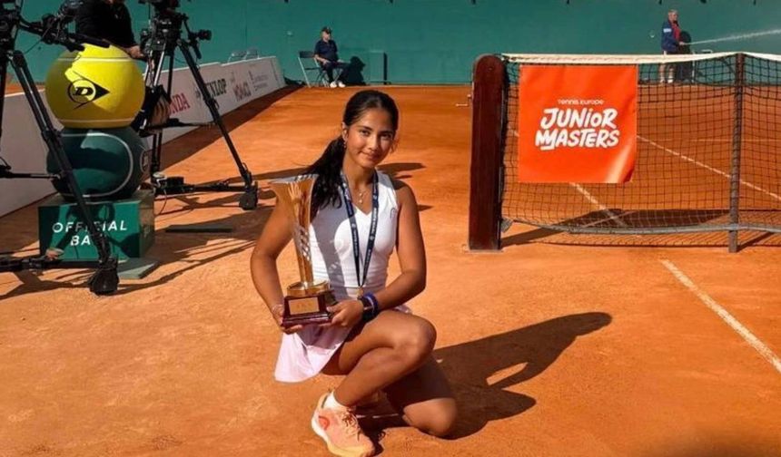 Milli tenisçi Zeliha Nil Çukurluoğlu, Monaco'da şampiyon!