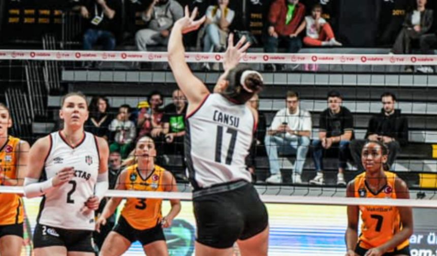 VakıfBank, Beşiktaş'ı 3-0 Mağlup Etti