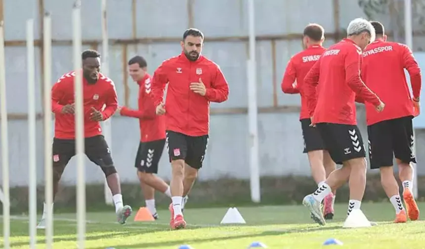 Sivasspor, Hatayspor maçı hazırlıklarını sürdürüyor