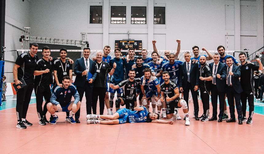 Halkbank, nefes kesen maçta Alanya Belediyespor’u 3-2 mağlup etti