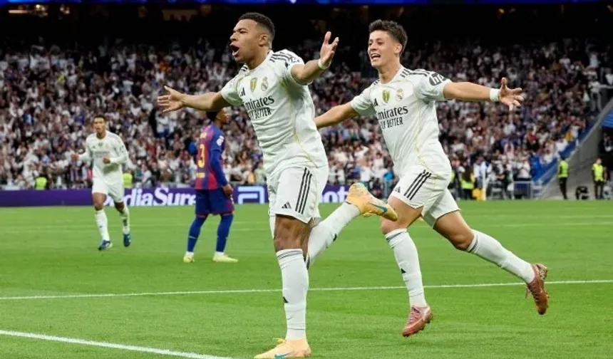 El Clasico'nun galibi, Real Madrid oldu!