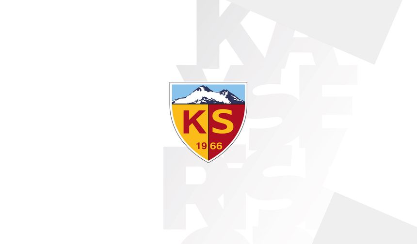 Kayserispor'un yeni teknik direktörü belli oldu!