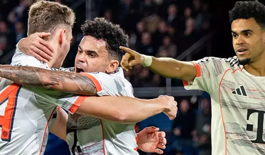 Bayern Münih deplasmanda Diaz’la güldü! PSG’yi 2-1’le geçti