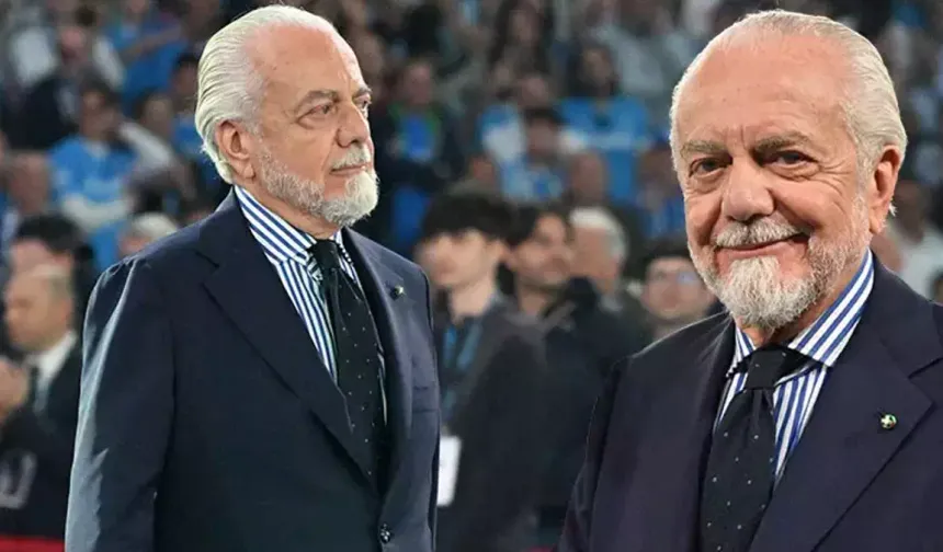 Napoli Başkanı De Laurentiis’e şok! Transferde usulsüzlükten yargılanacak