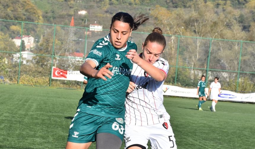 Giresun Sanayispor, Ünye Kadın SK’yi Zote Nina ile geçti