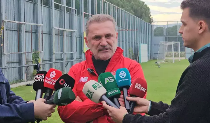 Bursaspor Teknik Direktörü Tahsin Tam’dan önemli mesajlar