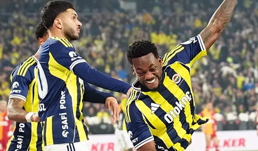 Fenerbahçe, Derbide Jhon Duran ile Uzatma Dakikalarında Puan Aldı