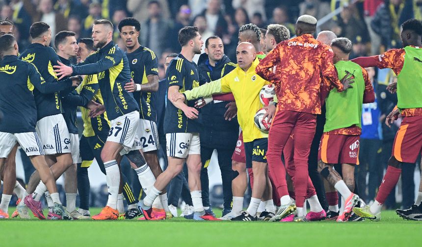 PFDK’dan Derbi Sonrası Şok Kararlar: Mert Hakan 3 Maç Men, Metin Öztürk’e 2 Milyon TL Ceza