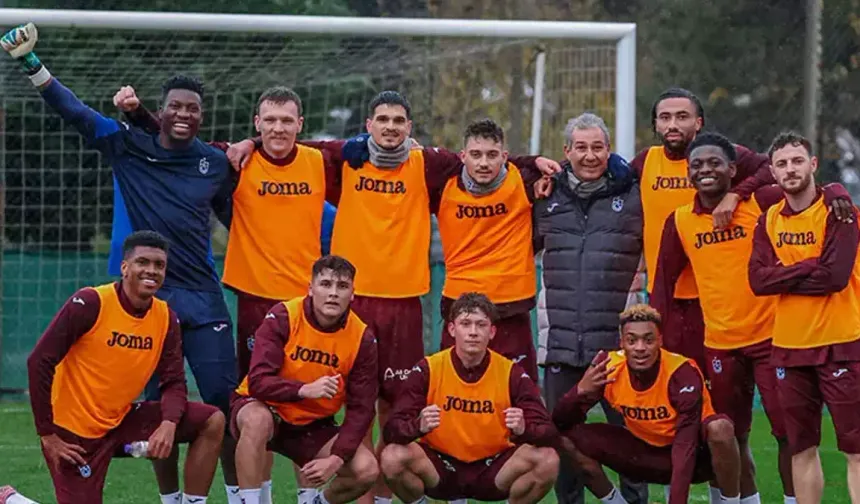 Trabzonspor, Beşiktaş derbisi için hazırlıklara başladı